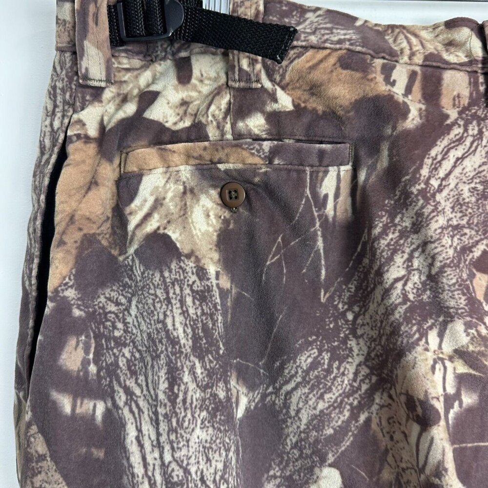 Vintage Woolrich Pants Mens XL Mossy Oak Break Up Camo Soft Shell‎ Lined Hunting - Picture 9 of 16